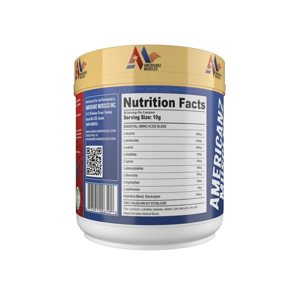 Americanz Muscles EAA + Nootropics 8:1:1