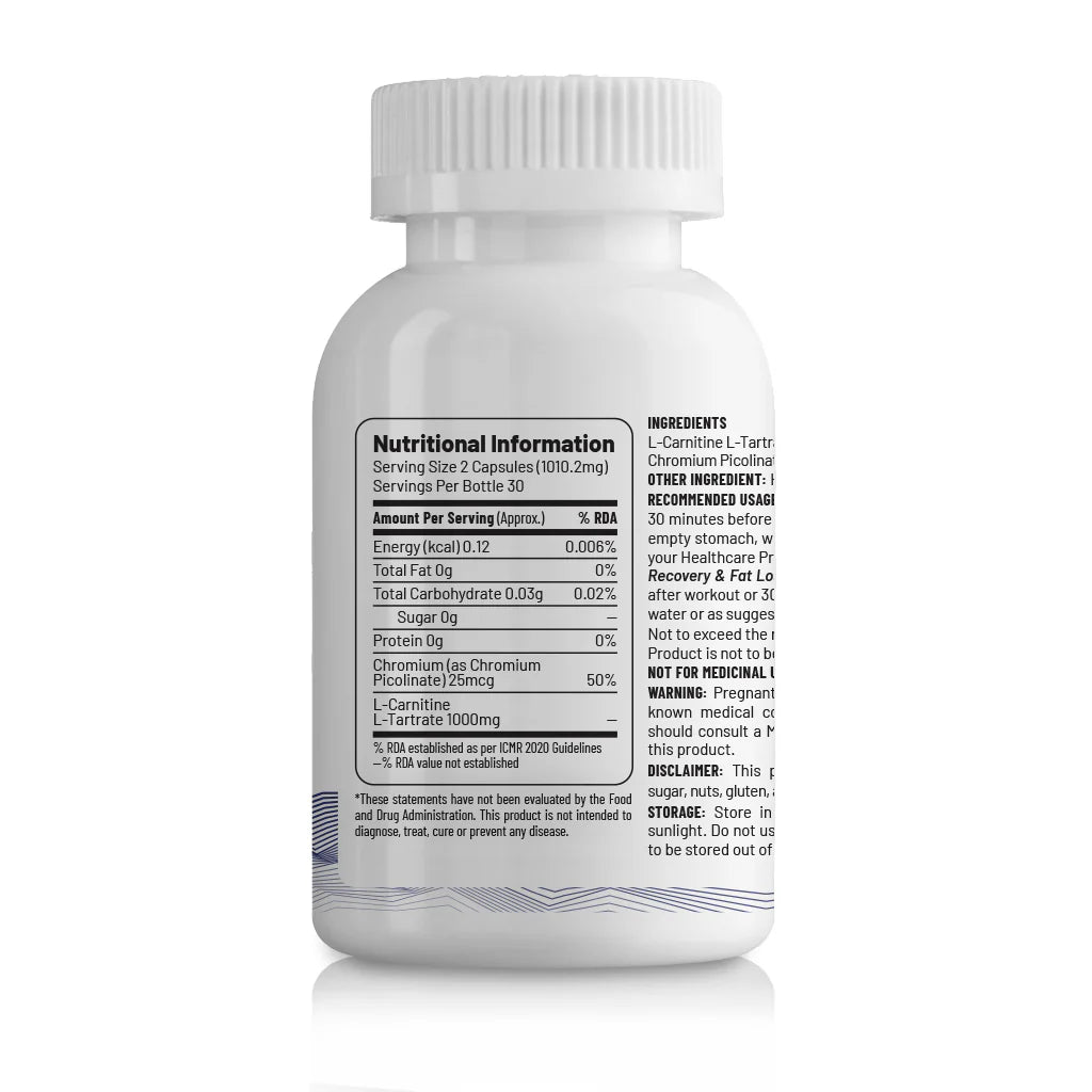 Unived L-Carnitine L-Tartrate – Optimized Fat Metabolism & Performance Support