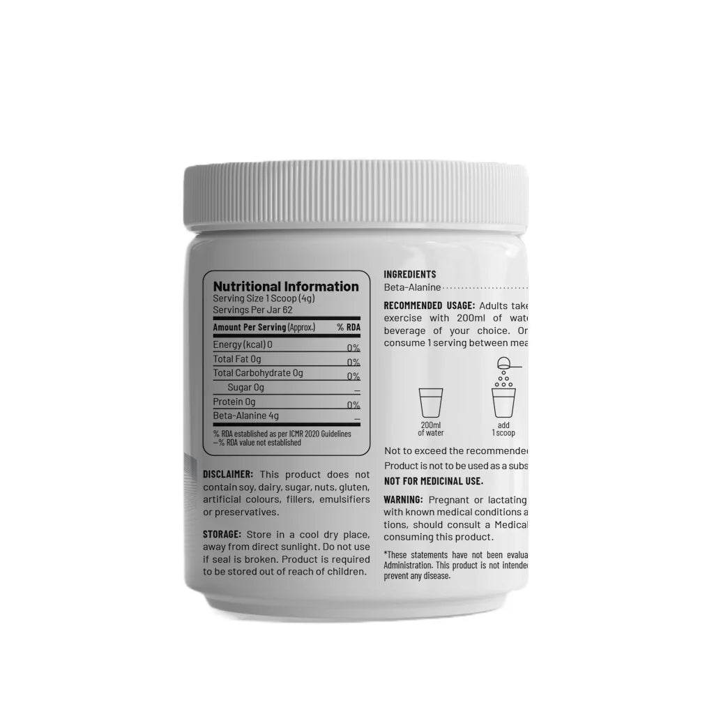 Unived Beta-Alanine – Enhance Strength & Endurance