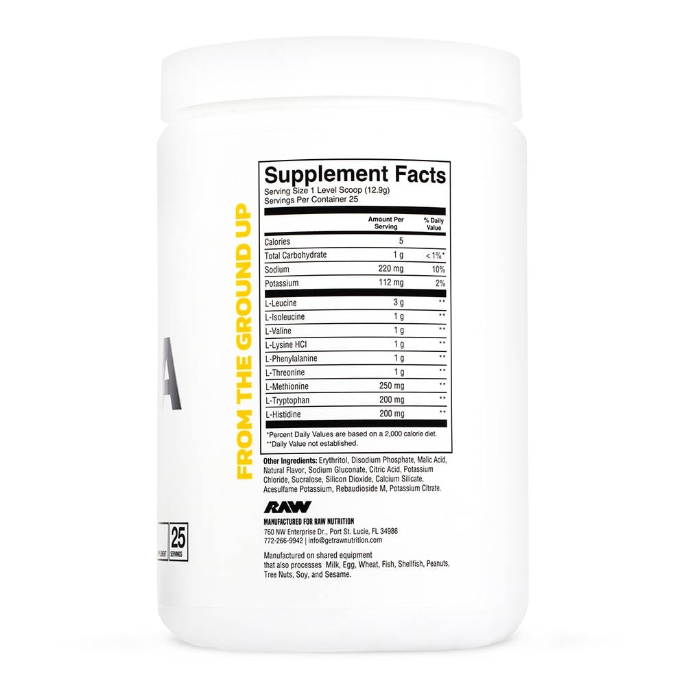 CBUM RAW EAA Amino Acids Powder