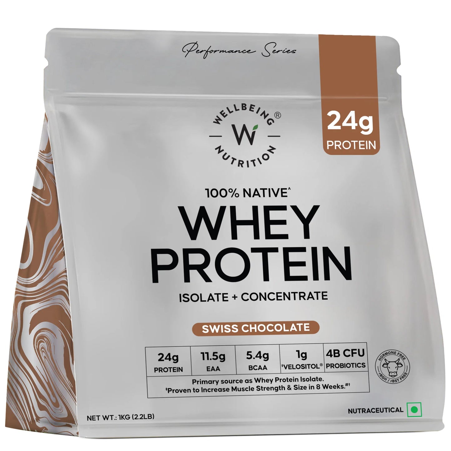 Wellbeing Nutrition Whey Protein Isolate + Concentrate