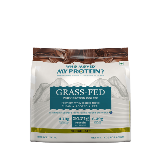 Who Moved My Protein - Grass Fed Whey Protein Isolate