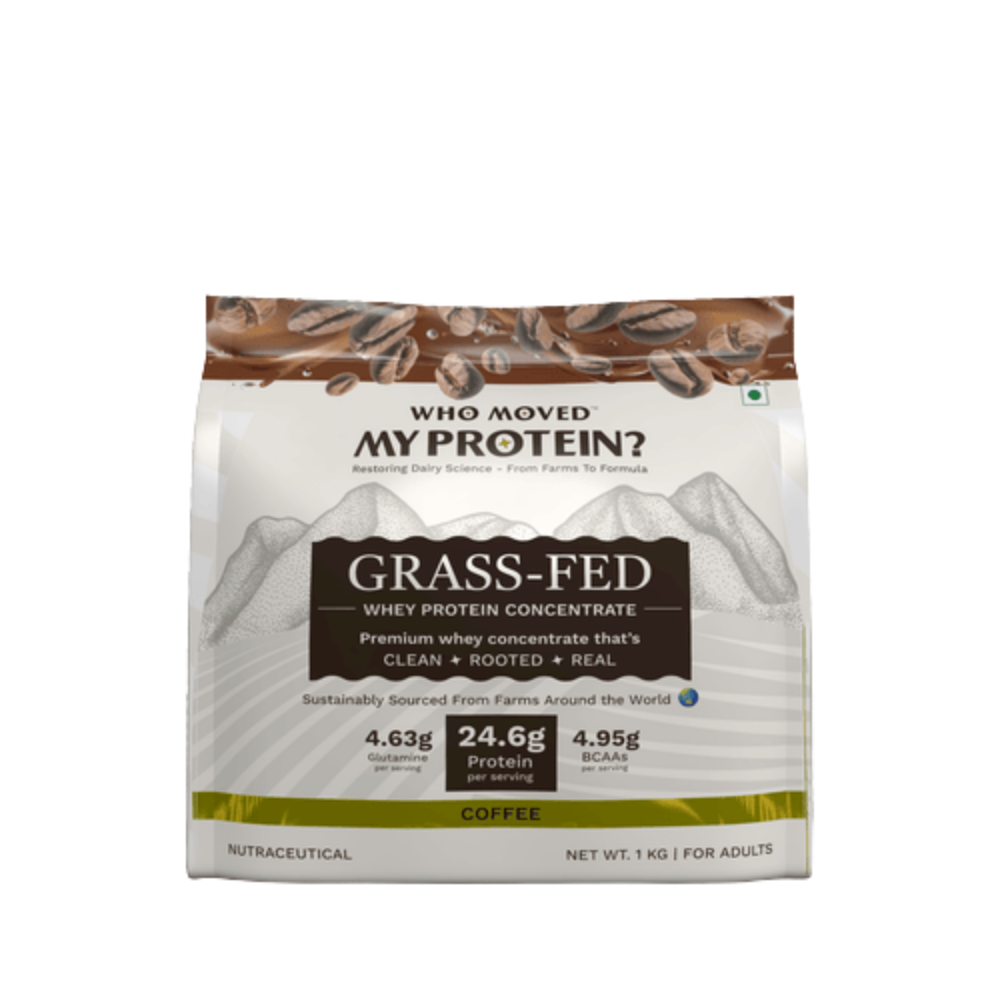 Who Moved My Protein - Grass Fed Whey Protein Concentrate