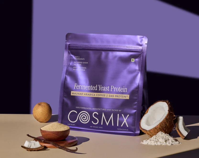 Cosmix No-Nonsense Fermented Yeast Protein | 24g Protein | Dairy-Free