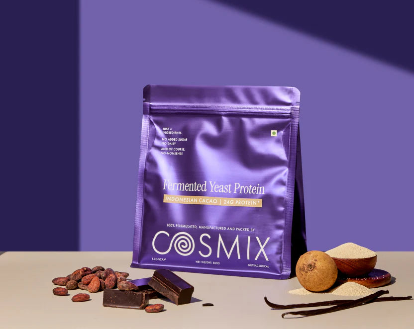Cosmix No-Nonsense Fermented Yeast Protein | 24g Protein | Dairy-Free