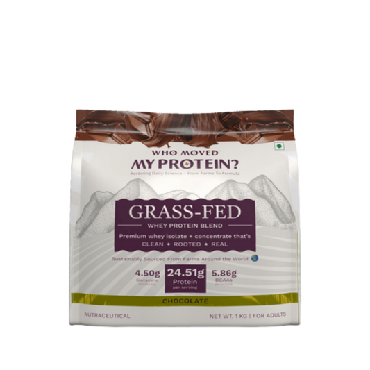 Who Moved My Protein - Grass Fed Whey Protein Blend