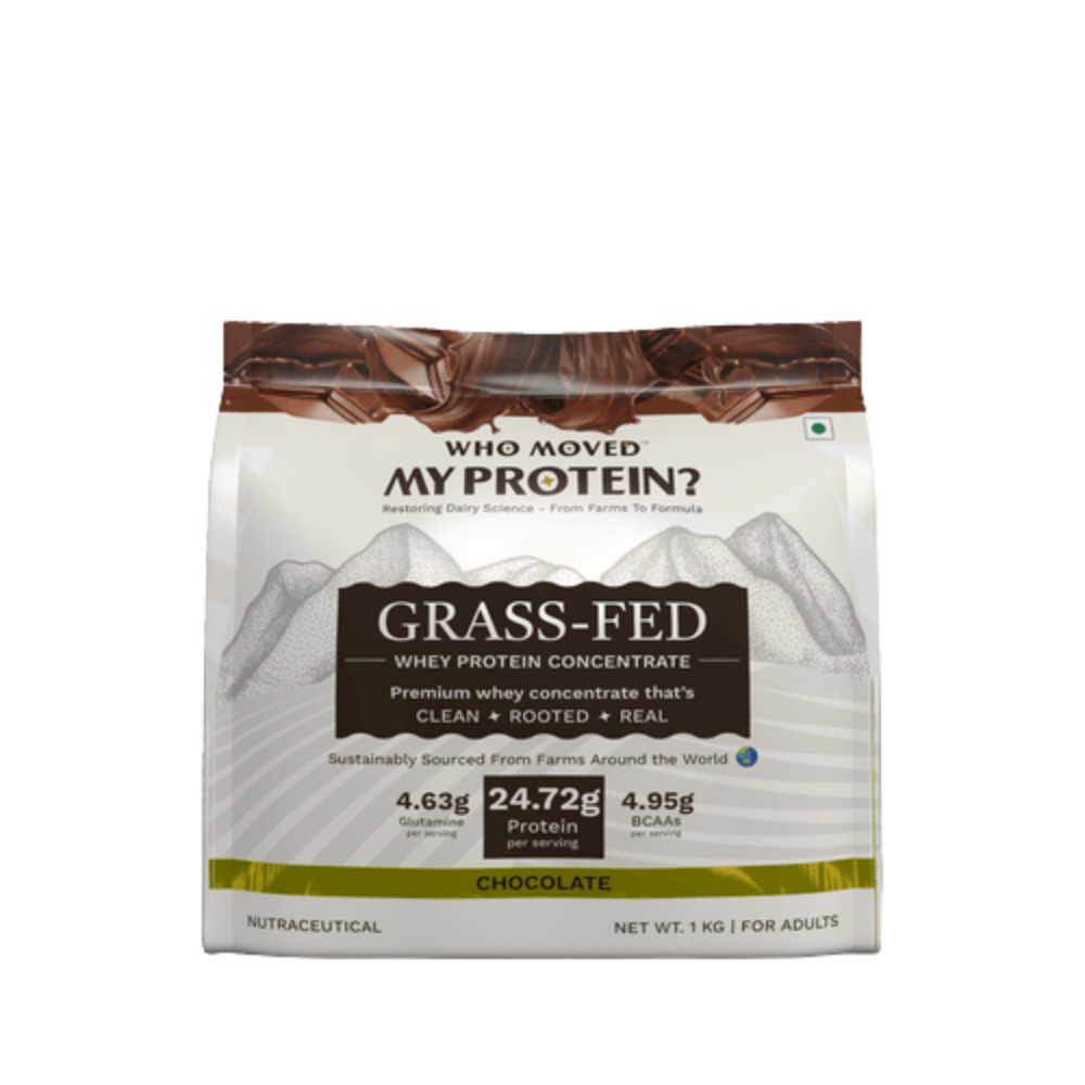 Who Moved My Protein - Grass Fed Whey Protein Concentrate