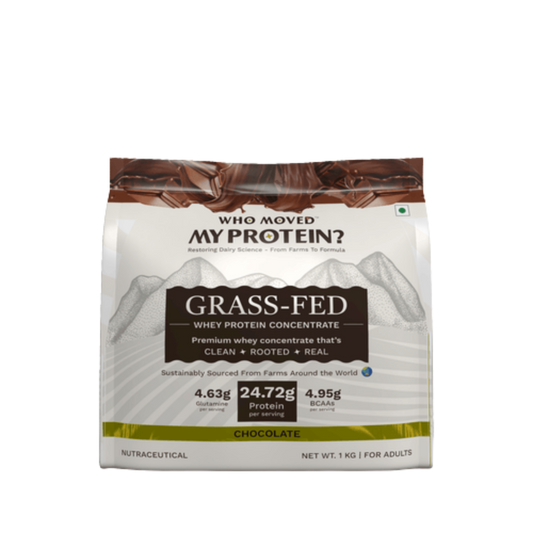 Who Moved My Protein - Grass Fed Whey Protein Concentrate