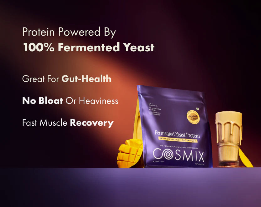 Cosmix No-Nonsense Fermented Yeast Protein | 24g Protein | Dairy-Free