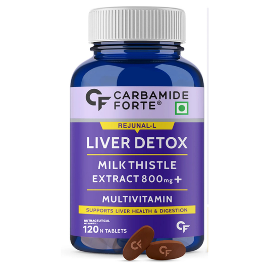 Carbamide Forte Liver Detox Supplement with Milk Thistle Extract