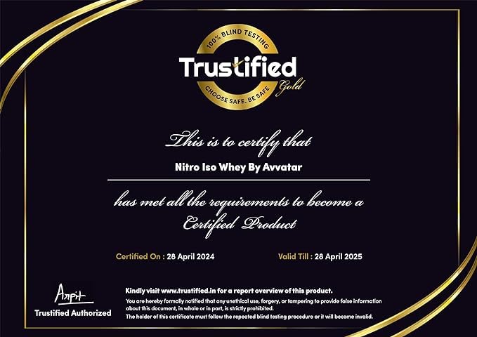 Avvatar Nitro ISO Whey