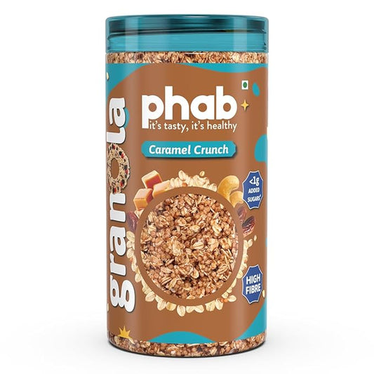 Phab Granola Cereal - Caramel Crunch