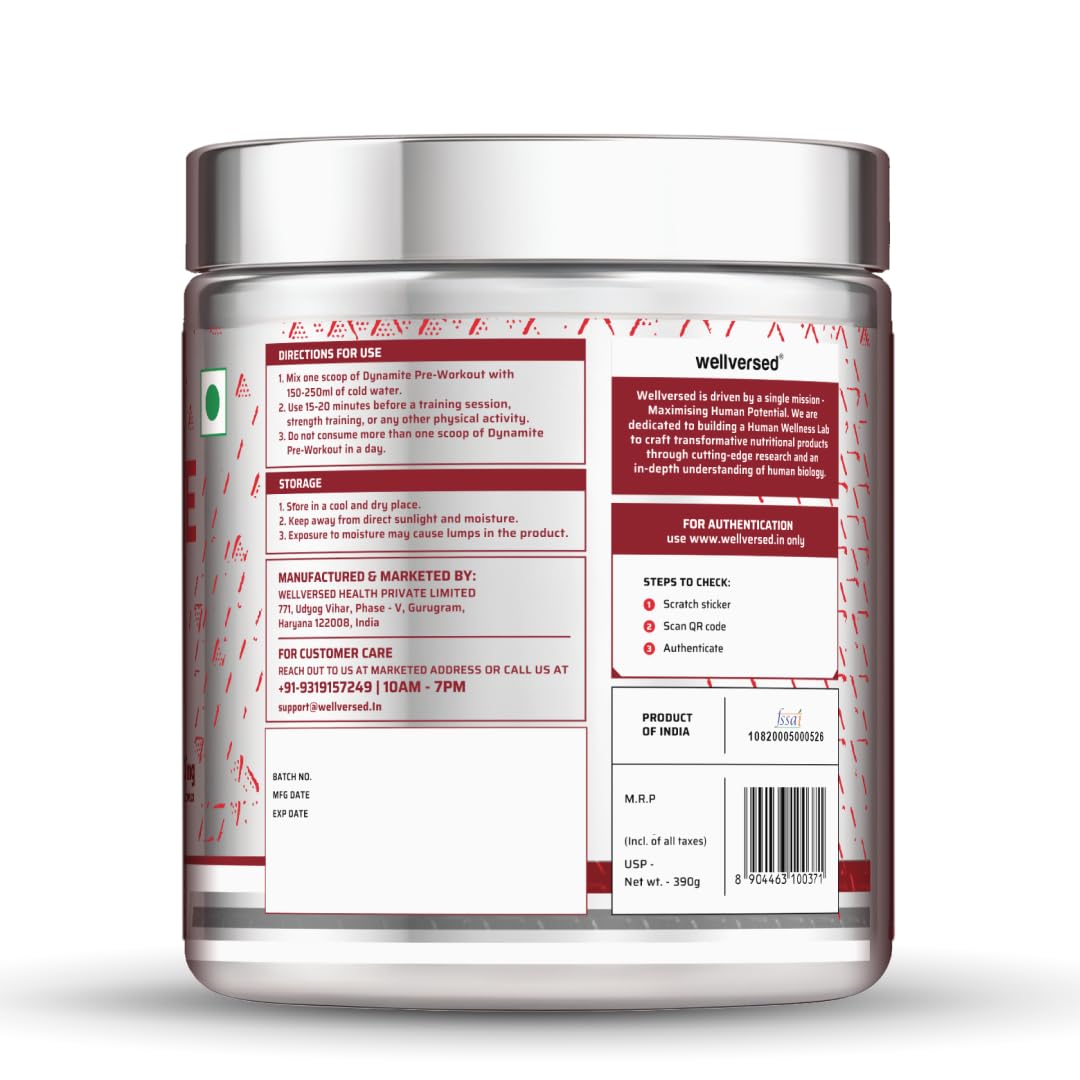 Dynamite Caffeine-Free Pre-Workout