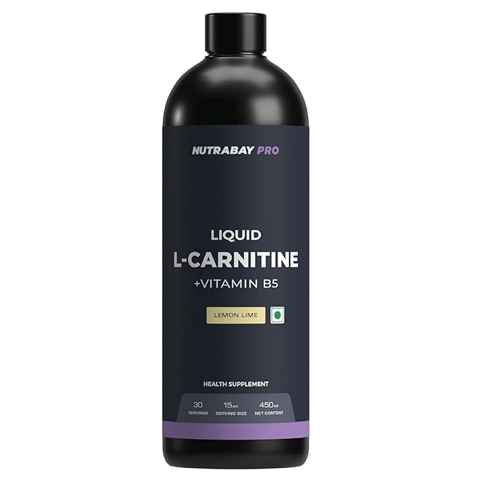 Nutrabay Pro Liquid L-Carnitine with Vitamin B5
