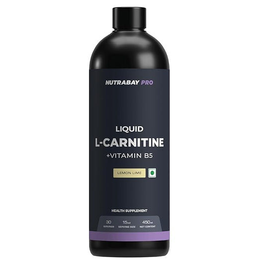 Nutrabay Pro Liquid L-Carnitine with Vitamin B5