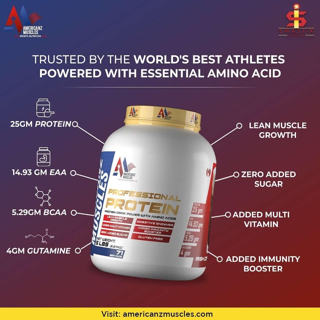 Americanz Muscles Professional Whey Protein