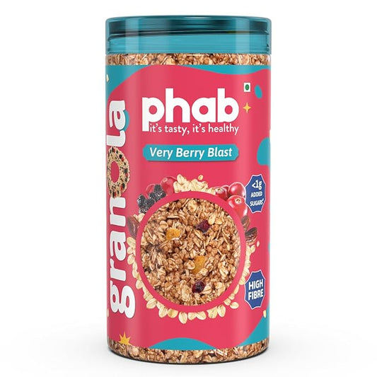 Phab Very Berry Blast Crunchy Granola