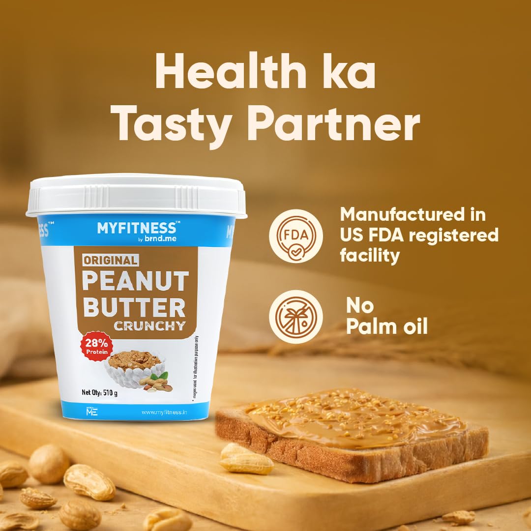 MYFITNESS Original Classic Peanut Butter Crunchy