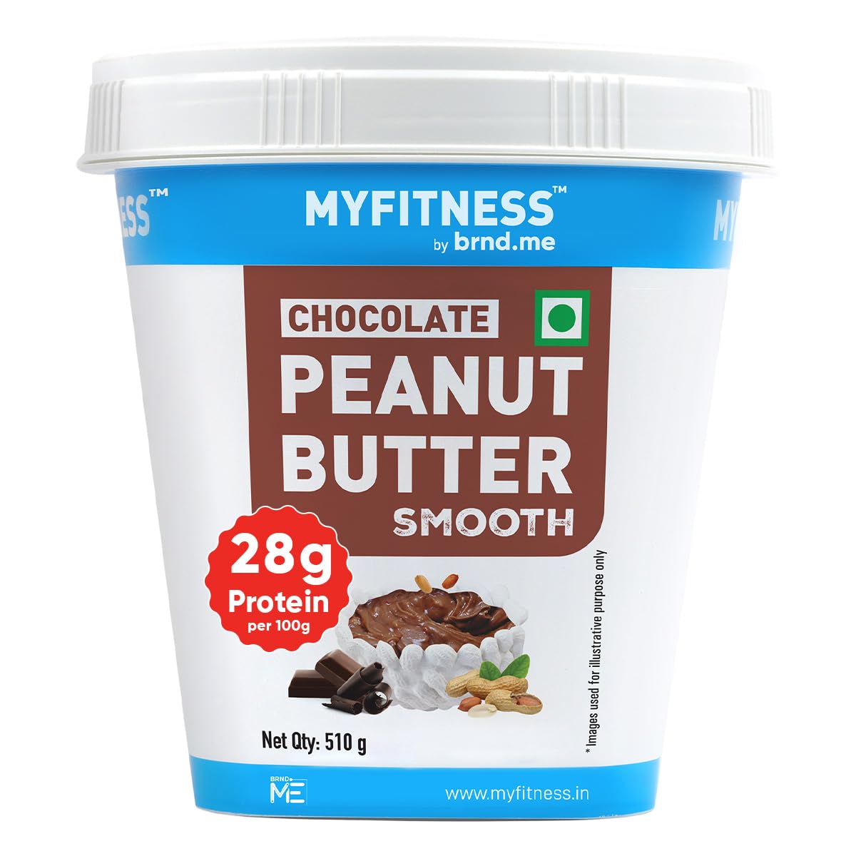MYFITNESS Peanut Butter Chocolate Spread (Smooth)