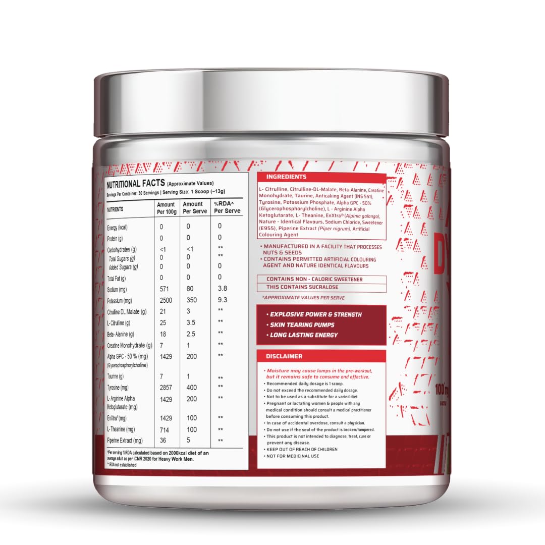 Dynamite Caffeine-Free Pre-Workout
