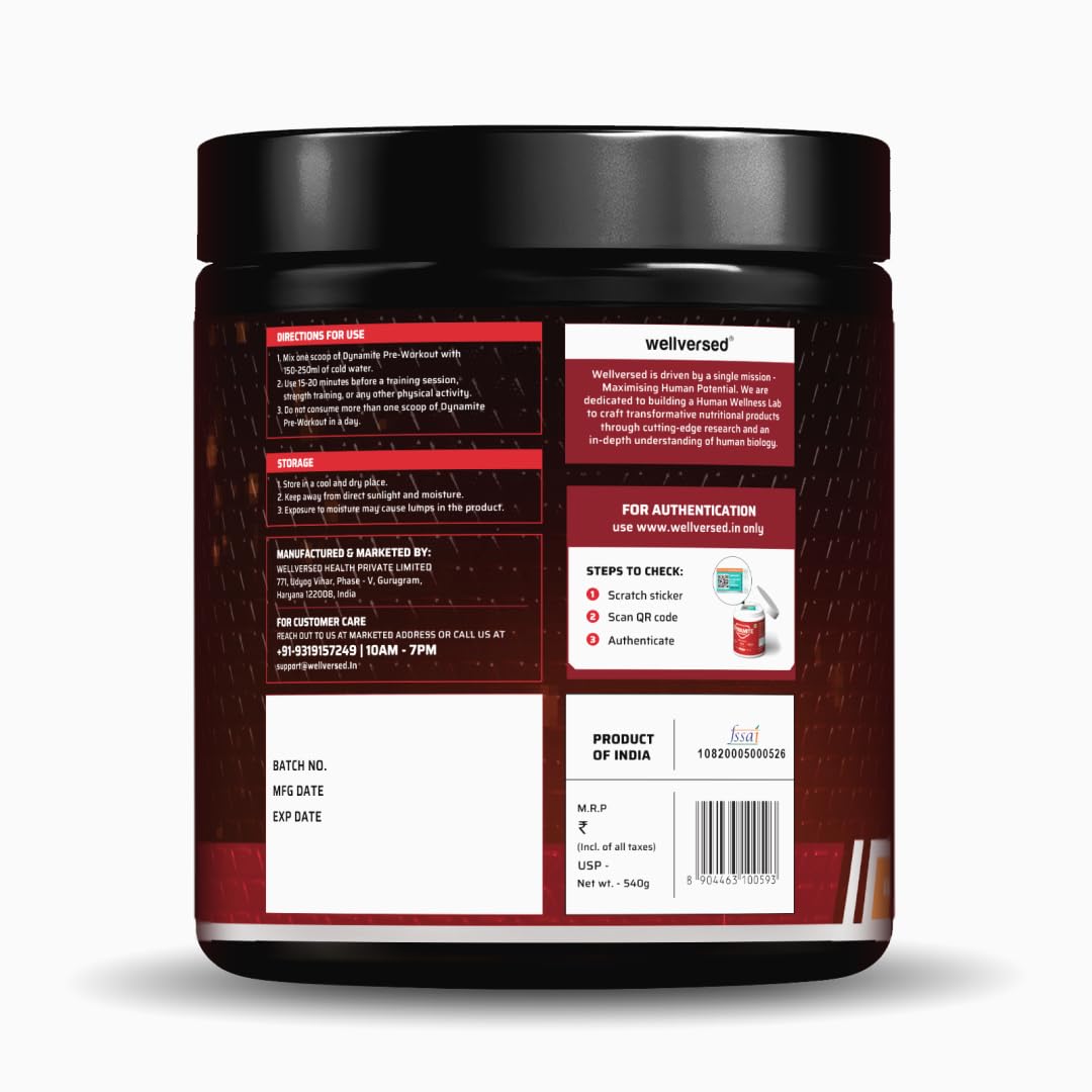 Dynamite EXTREME Pre-Workout
