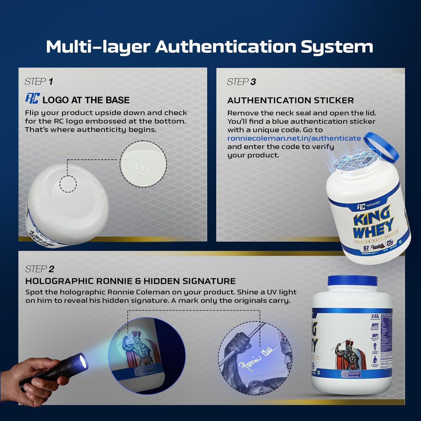 Ronnie Coleman Signature Series King Whey Protein