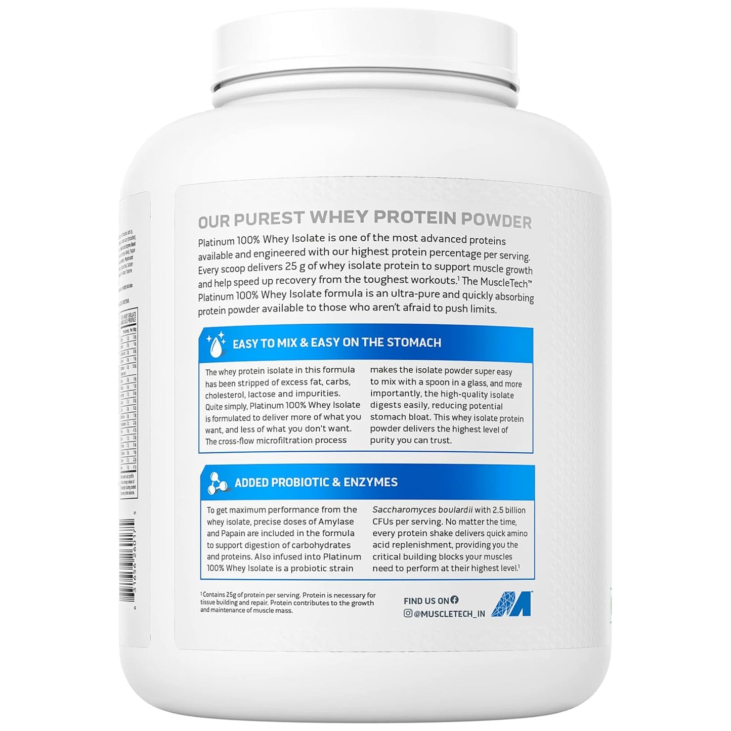 MuscleTech Platinum Whey Isolate