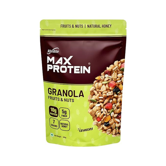 RiteBite Max Protein Granola – Fruits & Nuts  | 500g