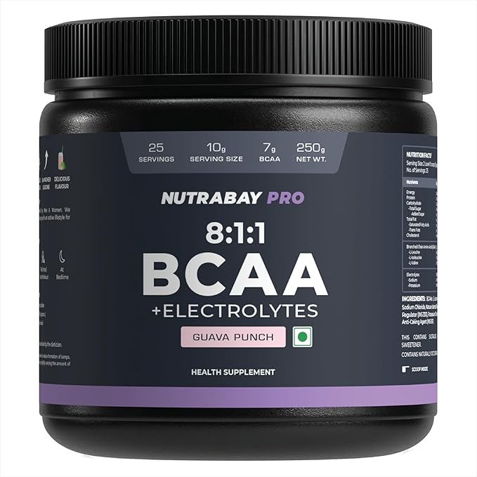 Nutrabay PRO BCAA 8:1:1 with Electrolytes