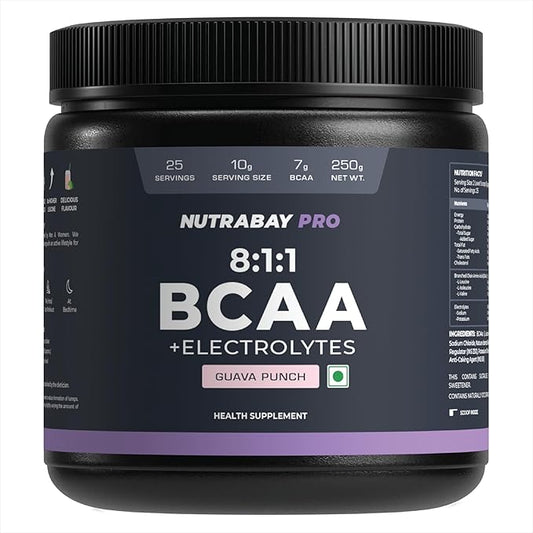 Nutrabay PRO BCAA 8:1:1 with Electrolytes