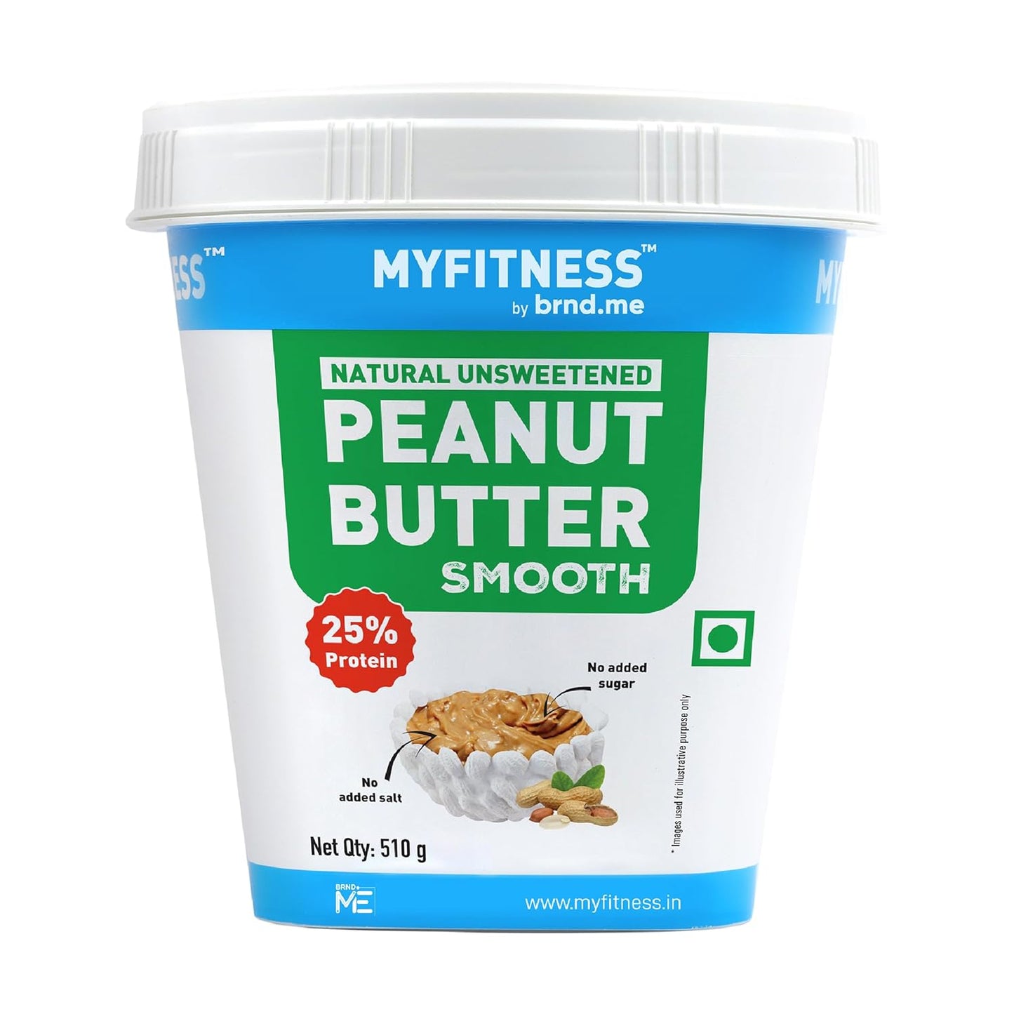 MYFITNESS All Natural Peanut Butter (Smooth)
