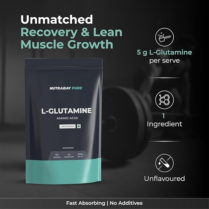 Nutrabay Pure L-Glutamine Powder