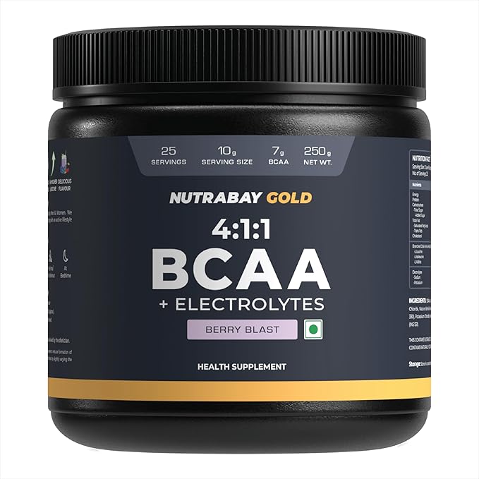 Nutrabay Gold BCAA 4:1:1 with Electrolytes
