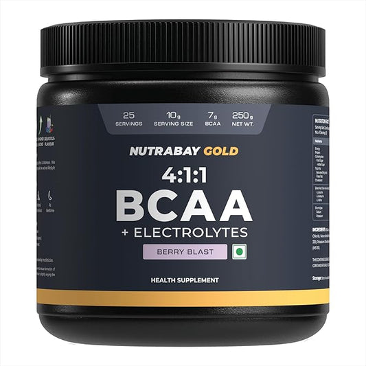 Nutrabay Gold BCAA 4:1:1 with Electrolytes