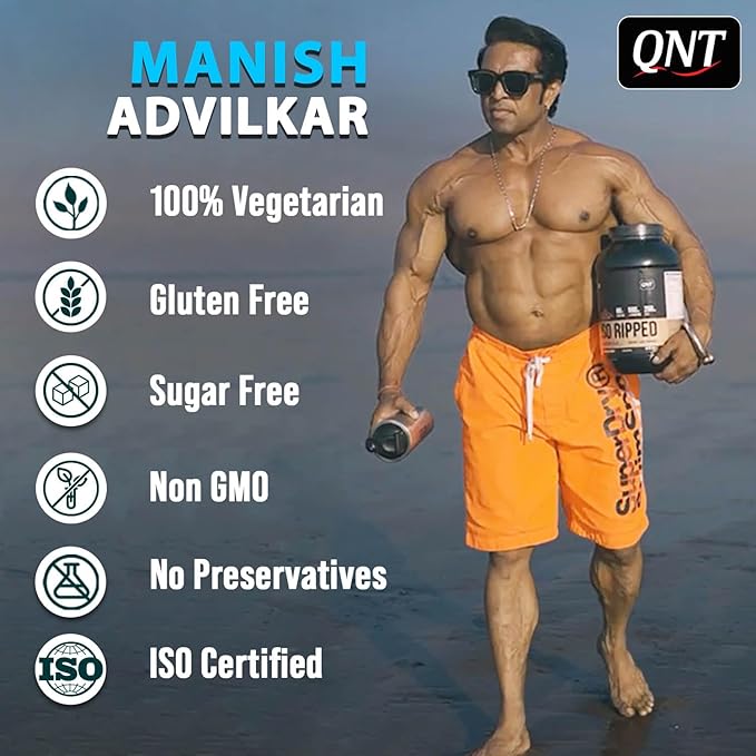 QNT ISO Ripped Whey Protein Isolate Powder