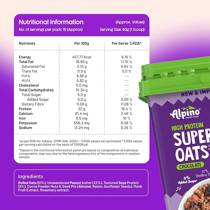ALPINO 22% High Protein Super Oats