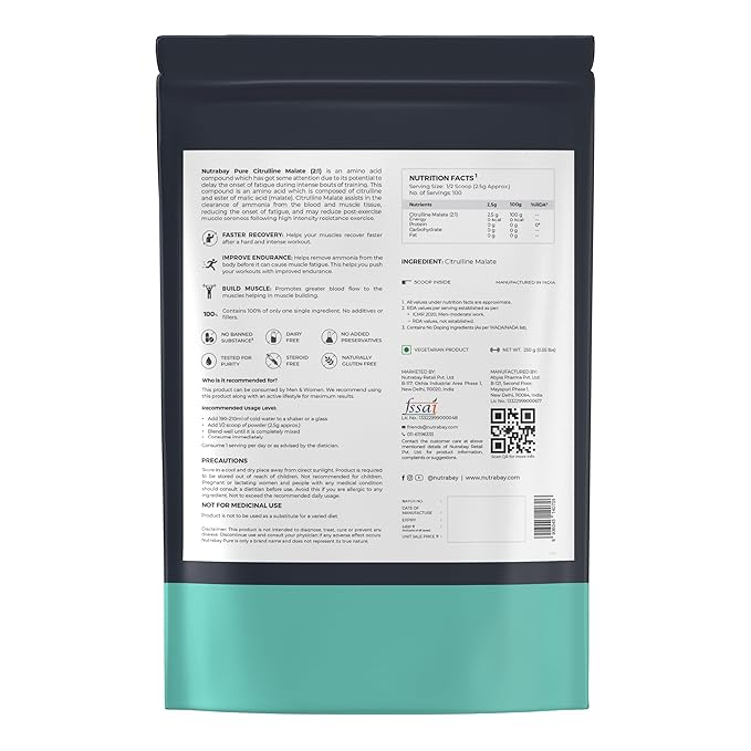 Nutrabay Pure 100% Citrulline Malate Powder