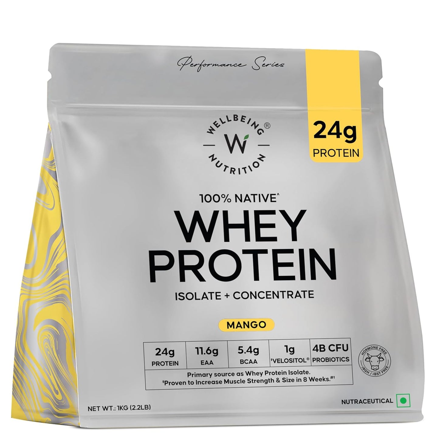 Wellbeing Nutrition Whey Protein Isolate + Concentrate