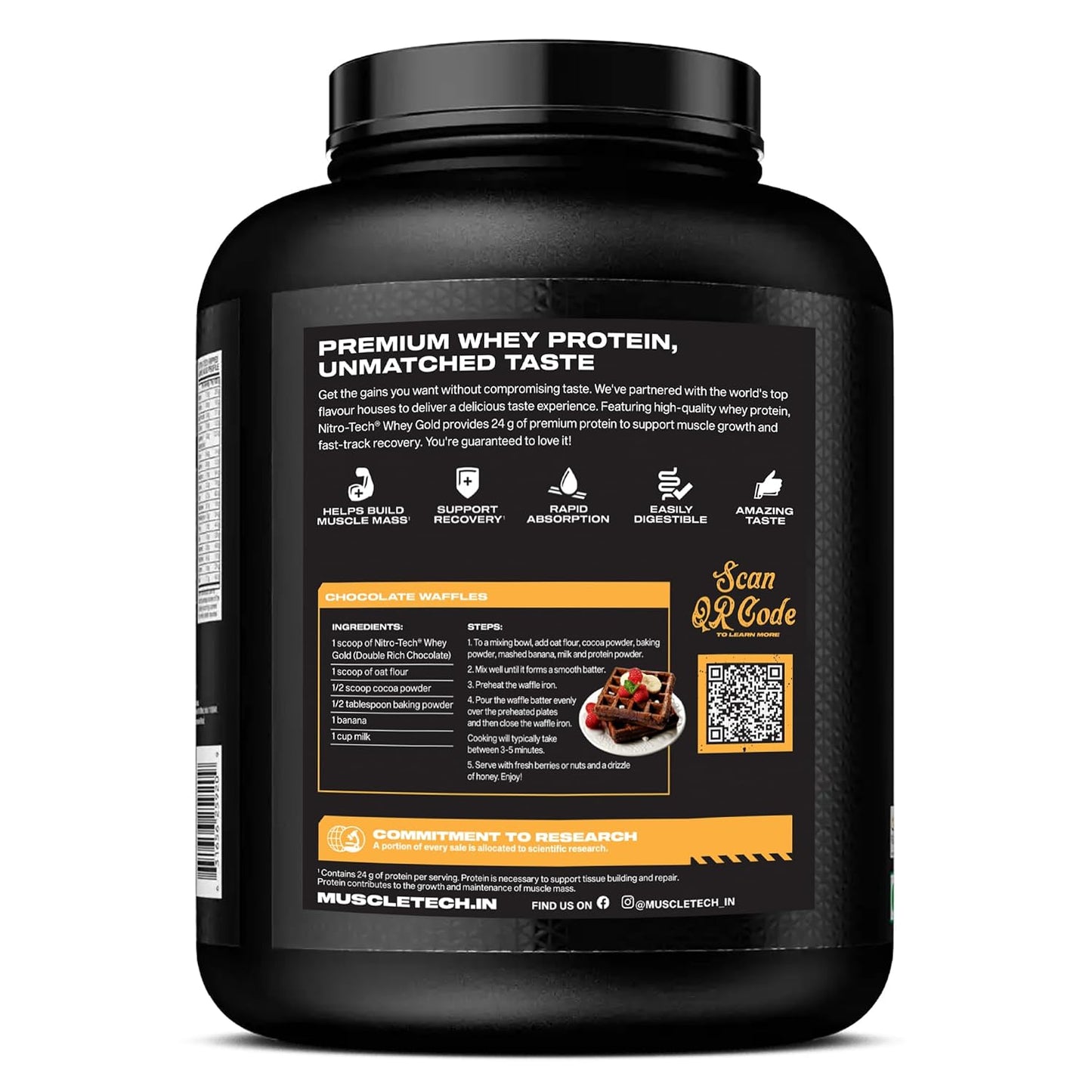 MuscleTech Nitro-Tech Whey Gold