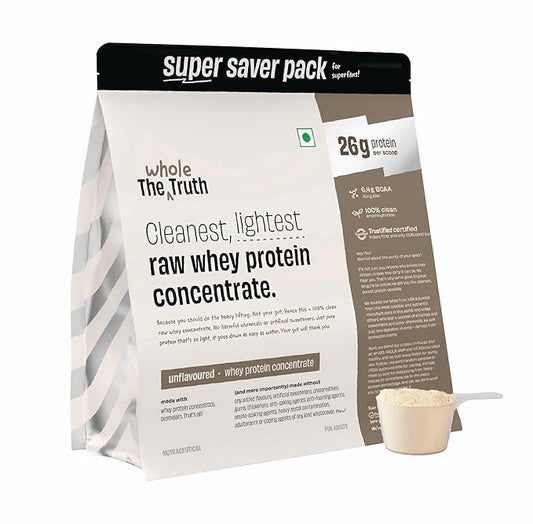 The Whole Truth Whey Protein Concentrate – Unflavoured