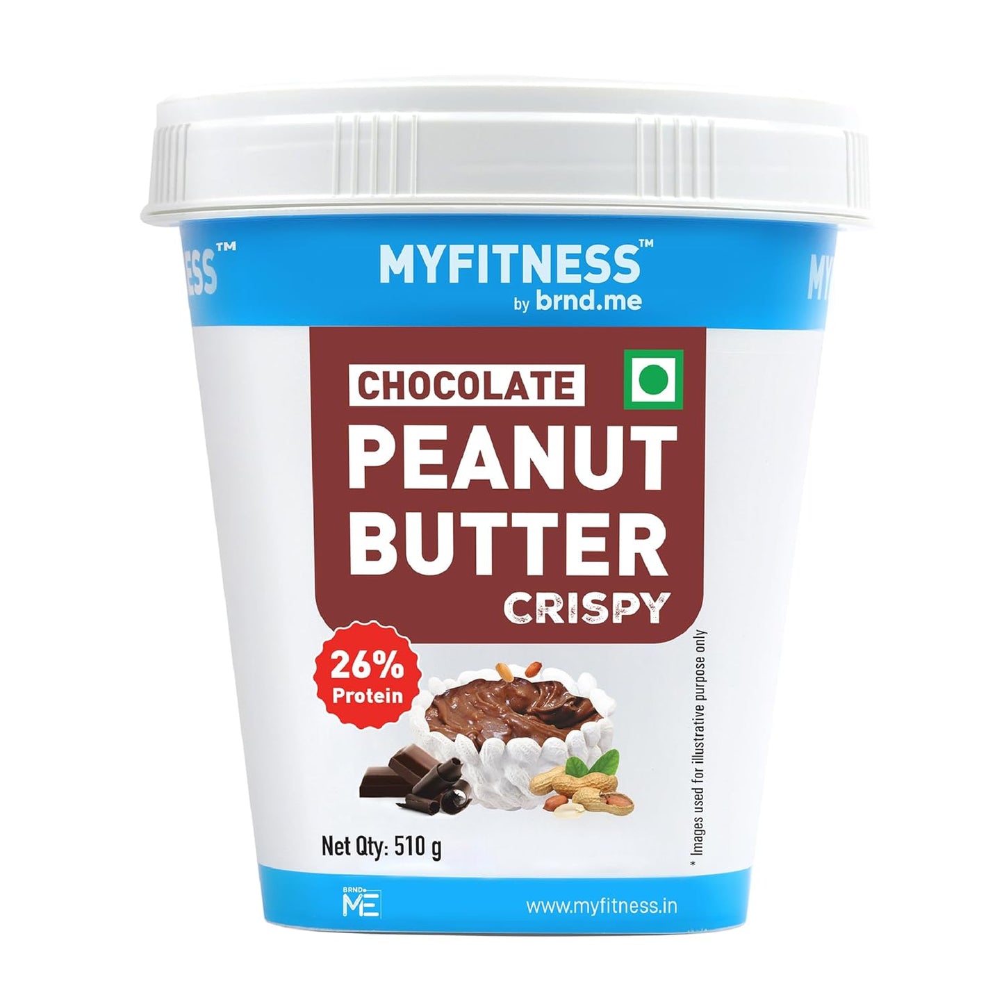 MYFITNESS Peanut Butter Chocolate Spread Crunchy