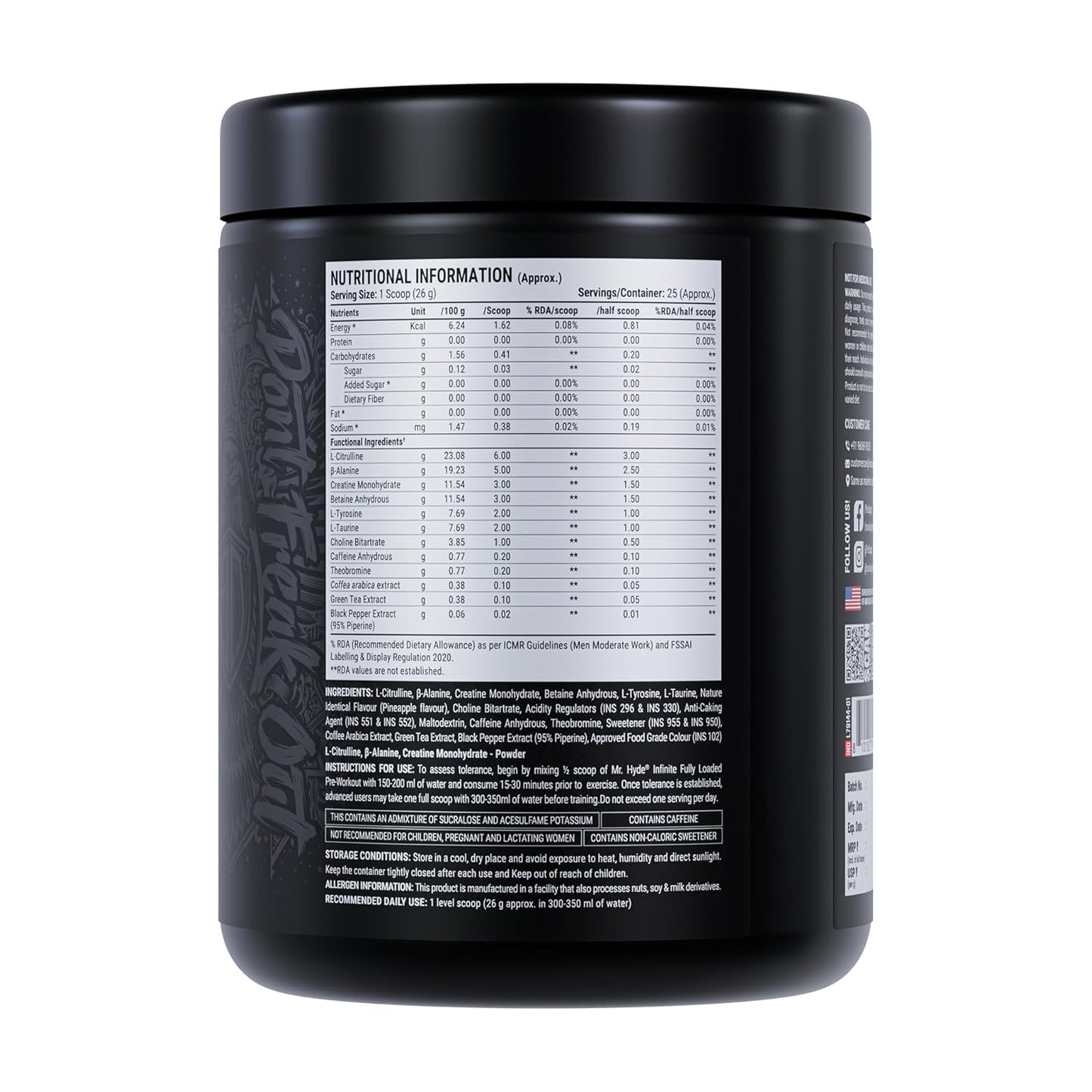 ProSupps Hyde Infinite Pre-Workout