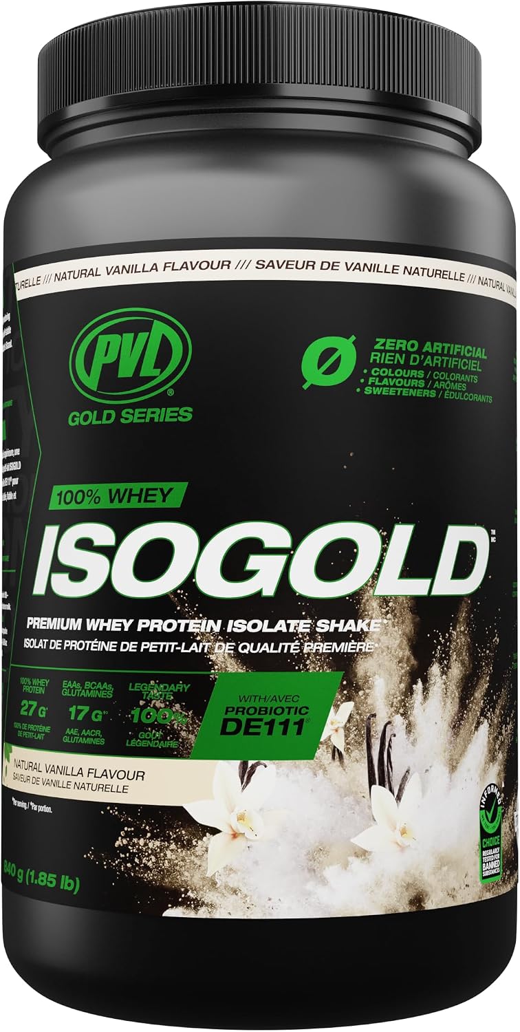 PVL Gold Series ISOGOLD – Premium Whey Isolate for Maximum Performance