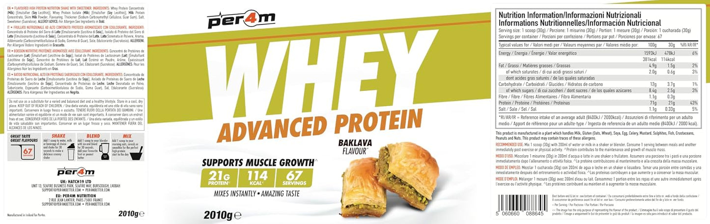 Per4m Whey Protein Powder