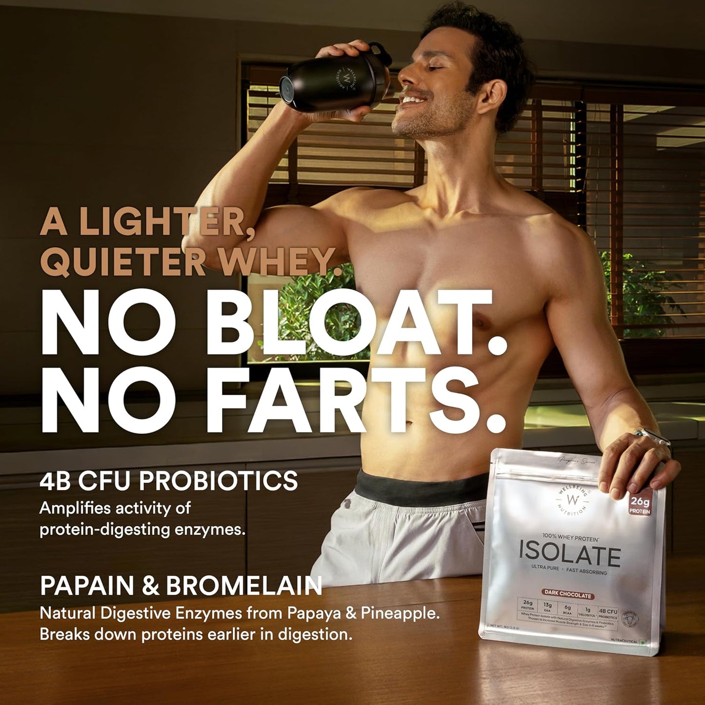 Wellbeing Nutrition Clean Whey Protein Isolate