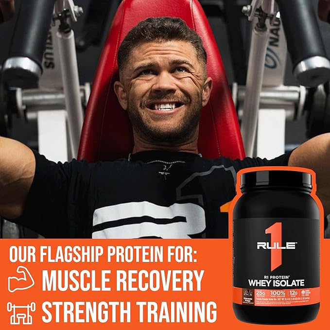 Rule 1 R1 Protein – 100% Whey Isolate