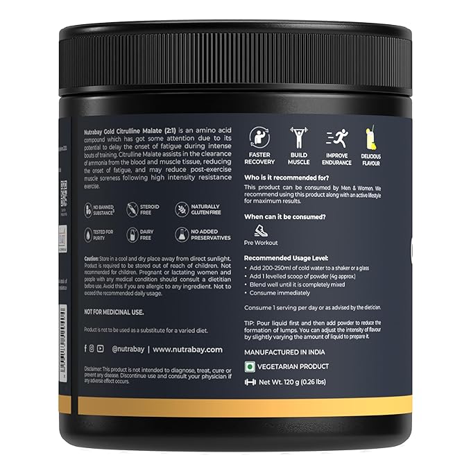 Nutrabay Gold Citrulline Malate 2:1