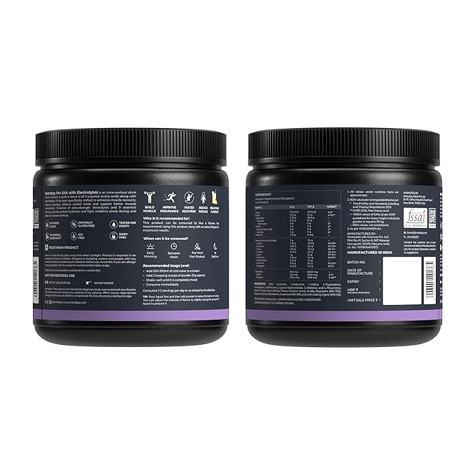 Nutrabay Pro EAAs with Electrolytes