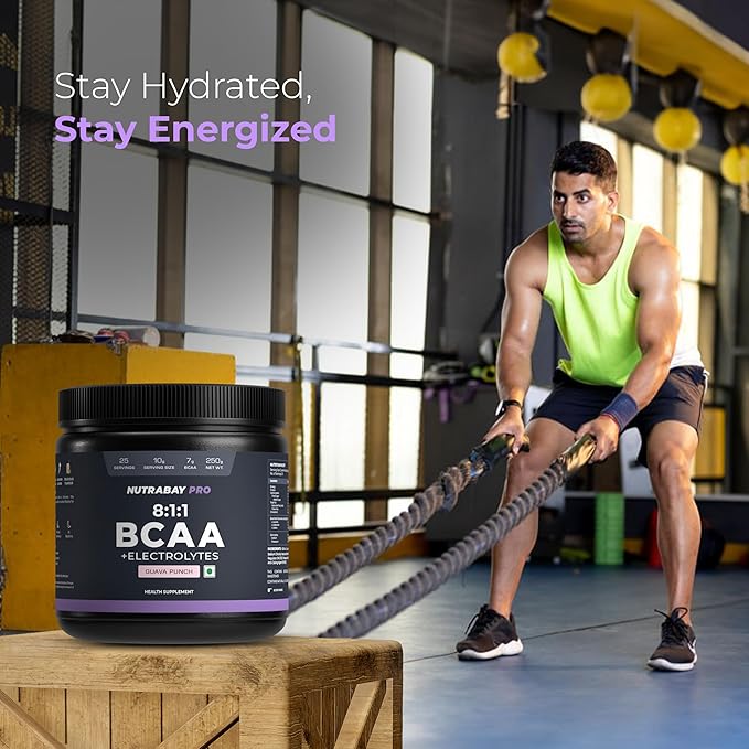 Nutrabay PRO BCAA 8:1:1 with Electrolytes