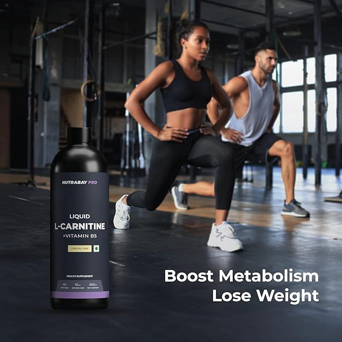 Nutrabay Pro Liquid L-Carnitine with Vitamin B5